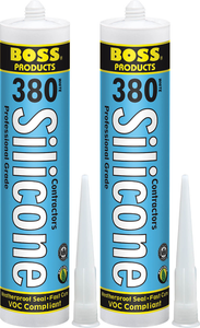2x BOSS 380 Caulk Sealant | White, Waterproof RV, Vertical Joints, 10oz Single Component 2x BOSS 380 Caulk Sealant | White, Waterproof RV, Vertical Joints, 10oz Single Component