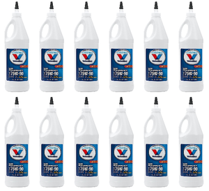 12x High Performance 75W-90 Gear Oil | Valvoline Full Synthetic GL-4/GL-5 | 1 Quart Jug