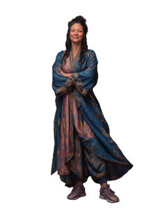 Goddess-Priestess Portrait Vinyl Car Decal Sticker – Waterproof & UV-Resistant 8.213333333333333"