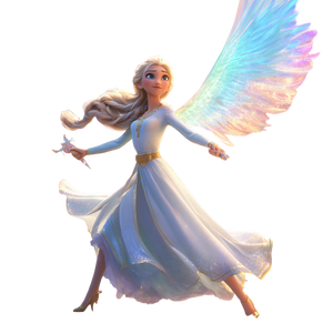 Protective Angel Battle Vinyl Car Decal Sticker – Waterproof & UV-Resistant 6.826666666666667"