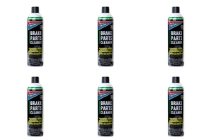 6x Berryman Brake Cleaner 2420C Single; 14 Ounce Aerosol Can; With Extension Tube; VOC Compliant In All 50 States; With Canadian Label