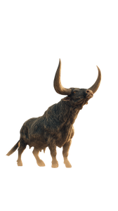 Majestic Wild Aurochs Vinyl Car Decal Sticker – Waterproof & UV-Resistant 4.8533333333333335"