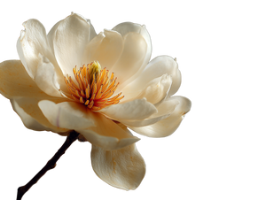 Magnolia Flower Focus Vinyl Car Decal Sticker – Waterproof & UV-Resistant 6.1866666666666665"