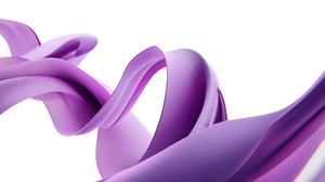 Lilac Ribbon Movement Vinyl Car Decal Sticker – Waterproof & UV-Resistant 2.72"