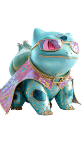 Fashionable Bulbasaur Vinyl Car Decal Sticker – Waterproof & UV-Resistant 4.8533333333333335"