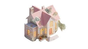 Money Leak House Vinyl Car Decal Sticker – Waterproof & UV-Resistant 5.4