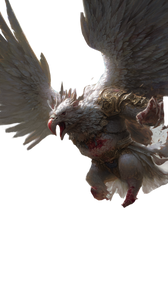Wounded Garuda Bird Vinyl Car Decal Sticker – Waterproof & UV-Resistant 4.8533333333333335"