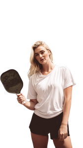 Pickleball Athlete Portrait Vinyl Car Decal Sticker – Waterproof & UV-Resistant 9.706666666666667"