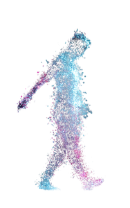 Glowing Particle Dancer Vinyl Car Decal Sticker – Waterproof & UV-Resistant 9.17333333333333