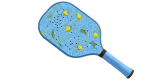 Pickleball Racket Pattern Vinyl Car Decal Sticker – Waterproof & UV-Resistant 5.4