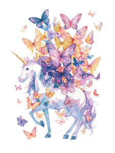 Fantasy Watercolor Illustration Vinyl Car Decal Sticker – Waterproof & UV-Resistant 8.213333333333333"