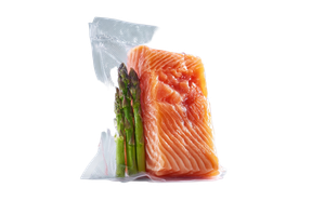 Vacuum-Sealed Salmon Vinyl Car Decal Sticker – Waterproof & UV-Resistant 2.8