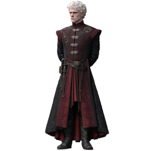 Nobleman In Red Vinyl Car Decal Sticker – Waterproof & UV-Resistant 3.4133333333333336"