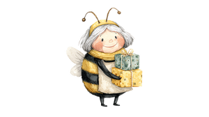Bumblebee Grandma Vinyl Car Decal Sticker – Waterproof & UV-Resistant 5.4