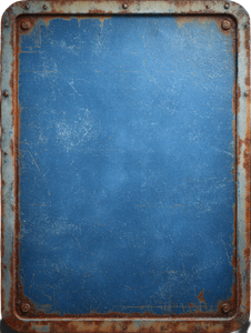 Rusty Vintage Sign Vinyl Car Decal Sticker – Waterproof & UV-Resistant 8.213333333333333"