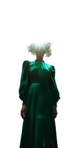 Model In Green Vinyl Car Decal Sticker – Waterproof & UV-Resistant 9.706666666666667"