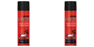 2x Mothers Bug And Tar Remover | Fast-Acting Formula | Professional Strength | Foam Spray | 18.5oz Aerosol Can