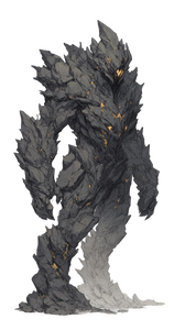 Volcanic Slate Creature Vinyl Car Decal Sticker – Waterproof & UV-Resistant 9.706666666666667"