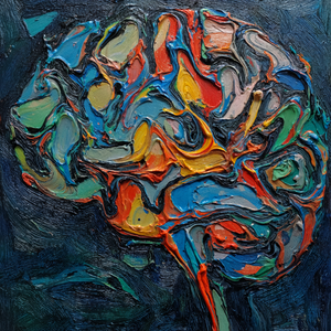 Abstract Brain Painting Vinyl Car Decal Sticker – Waterproof & UV-Resistant 3.4133333333333336" Abstract Brain Painting Vinyl Car Decal Sticker – Waterproof & UV-Resistant 3.4133333333333336"