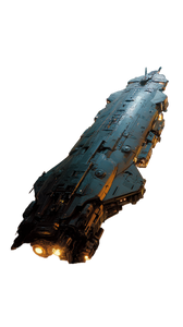 Futuristic Interstellar Warship Vinyl Car Decal Sticker – Waterproof & UV-Resistant 9.706666666666667"