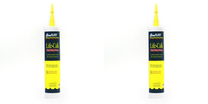2x Marine-Grade Life-Calk Sealant | Waterproof Polysulfide Caulk | Ideal for Teak Decks & Hull Hardware