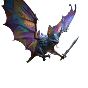 Fairy Bat Creature Vinyl Car Decal Sticker – Waterproof & UV-Resistant 3.4133333333333336"