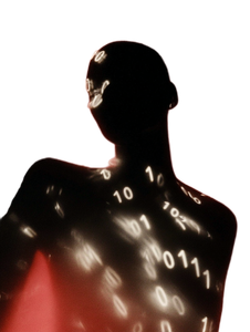 Glowing Binary Abdomen Vinyl Car Decal Sticker – Waterproof & UV-Resistant 8.213333333333333"