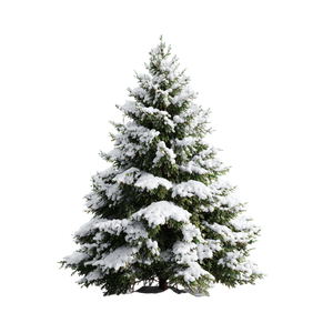 Snowy Christmas Tree V3 Vinyl Car Decal Sticker – Waterproof & UV-Resistant 3.4133333333333336"
