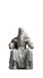 Emperor On Throne V2 Vinyl Car Decal Sticker – Waterproof & UV-Resistant 4.8533333333333335"