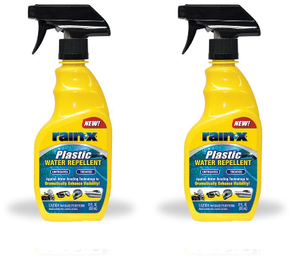 2x Rain-X Windshield Rain Repellent | Enhances Visibility on Plastics | 12oz Spray Bottle
