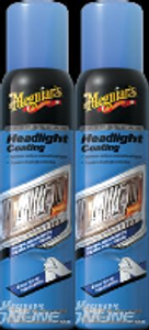 2x Meguiars Headlight Restoration Kit | Maintain Clarity & Provides UV Protection | 1 Year Lab Tested, No Buffer, With Cleaner