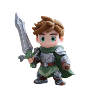 Knight With Sword V17 Vinyl Car Decal Sticker – Waterproof & UV-Resistant 3.4133333333333336"
