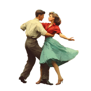 Dancing Tennessee Waltz Vinyl Car Decal Sticker – Waterproof & UV-Resistant 3.4133333333333336"