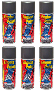 6x High-Quality Moeller Marine Engine Paint | Volvo Silver Color | Ideal for All Outboard and Inboard Engines | Oil & Gasoline Resistant