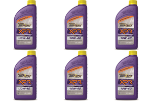 6x Royal Purple XPR Racing Oil | SAE 10W40 Synthetic for Racing Engines | 1 Quart Bottle 6x Royal Purple XPR Racing Oil | SAE 10W40 Synthetic for Racing Engines | 1 Quart Bottle