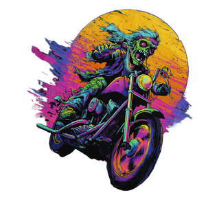 Zombie Biker Comic V2 Vinyl Car Decal Sticker – Waterproof & UV-Resistant 3.4133333333333336" Zombie Biker Comic V2 Vinyl Car Decal Sticker – Waterproof & UV-Resistant 3.4133333333333336"