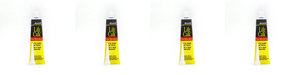 4x Marine-Grade Life-Calk Sealant | 2.7oz | Black | Paintable | Flexible Rubber Seal | Waterproof | Teak Decks & More