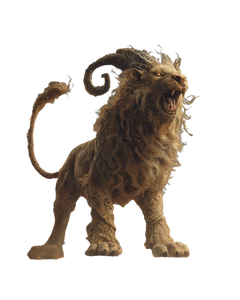 Fantasy Chimera Depiction Vinyl Car Decal Sticker – Waterproof & UV-Resistant 4.0"