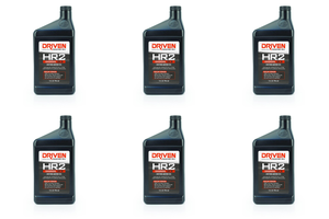 6x Protect Your Engine with Driven Racing Oil HR2 Series SAE 10W-30 | High Zinc Levels | 1 Quart Bottle