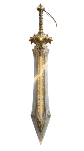 Skypiercer Divine Sword Vinyl Car Decal Sticker – Waterproof & UV-Resistant 4.8533333333333335"