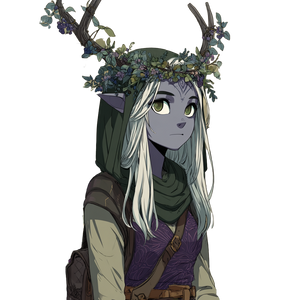 Drow Elf Druid Vinyl Car Decal Sticker – Waterproof & UV-Resistant 6.826666666666667"