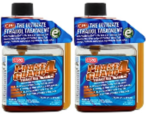 2x CRC Industries Ethanol Fuel Treatment | PhaseGuard4 | Protects, Cleans, Stabilizes Fuel | 8oz Bottle