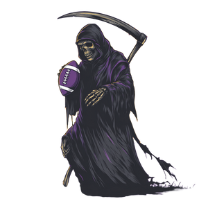 Cartoon Grim Reaper V2 Vinyl Car Decal Sticker – Waterproof & UV-Resistant 3.4133333333333336"