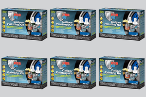 6x Revamp your calipers with POR-15 Blue Caliper Paint Kit | Heat resistant to 500°F