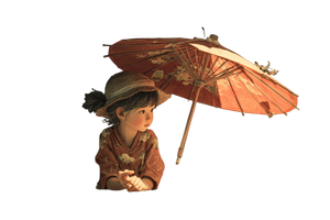 Girl With Candy Vinyl Car Decal Sticker – Waterproof & UV-Resistant 5.97333333333333