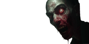 Zombie In Alley Vinyl Car Decal Sticker – Waterproof & UV-Resistant 2.56"