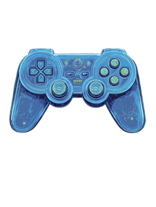 Holographic Game Controller Vinyl Car Decal Sticker – Waterproof & UV-Resistant 8.213333333333333"