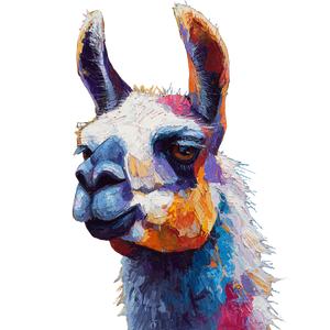 Llama 2 Vinyl Car Decal Sticker – Waterproof & UV-Resistant 3.4133333333333336"