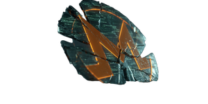 Fractured Monero Logo Vinyl Car Decal Sticker – Waterproof & UV-Resistant 5.12"