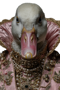 Goose In Suit V4 Vinyl Car Decal Sticker – Waterproof & UV-Resistant 4.4